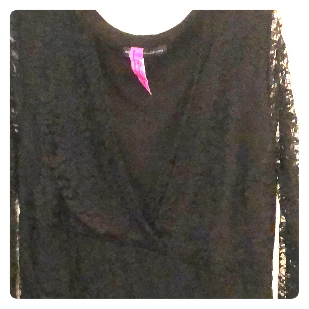 Lacey vneck dress